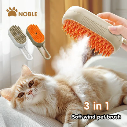 Furbee™ Steam Grooming Brush – For Cats & Dogs