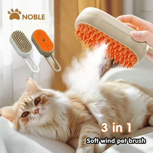 Furbee™ Steam Grooming Brush – For Cats & Dogs