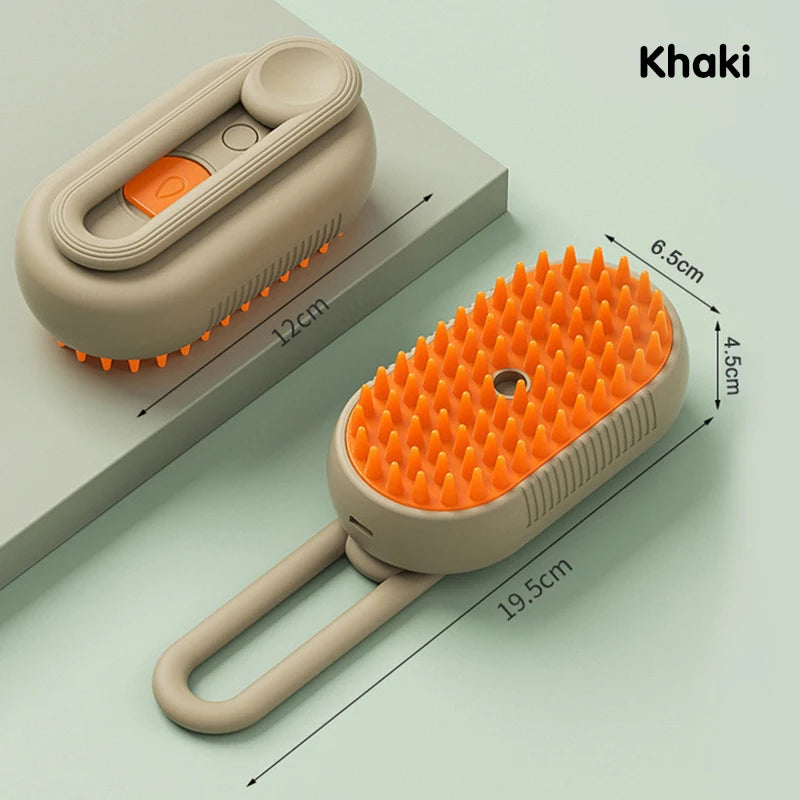 Furbee™ Steam Grooming Brush – For Cats & Dogs
