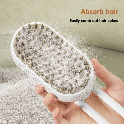 Furbee™ Steam Grooming Brush – For Cats & Dogs
